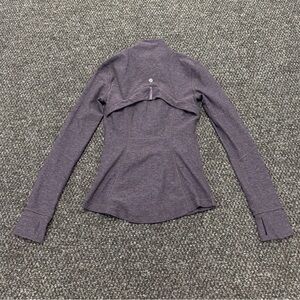 Lululemon Define Jacket Heathered Purple Full Zip Women’s 4